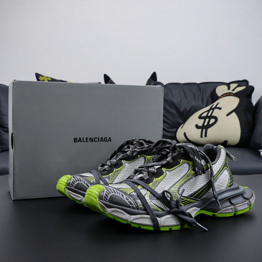 Sneakers 3XL 'Gris Vert Fluo'