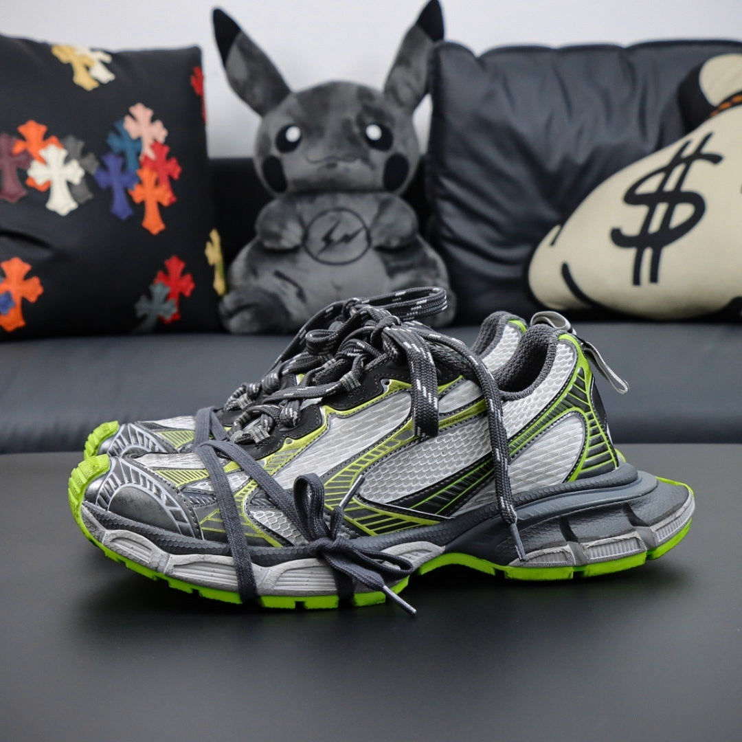 Sneakers 3XL 'Gris Vert Fluo'