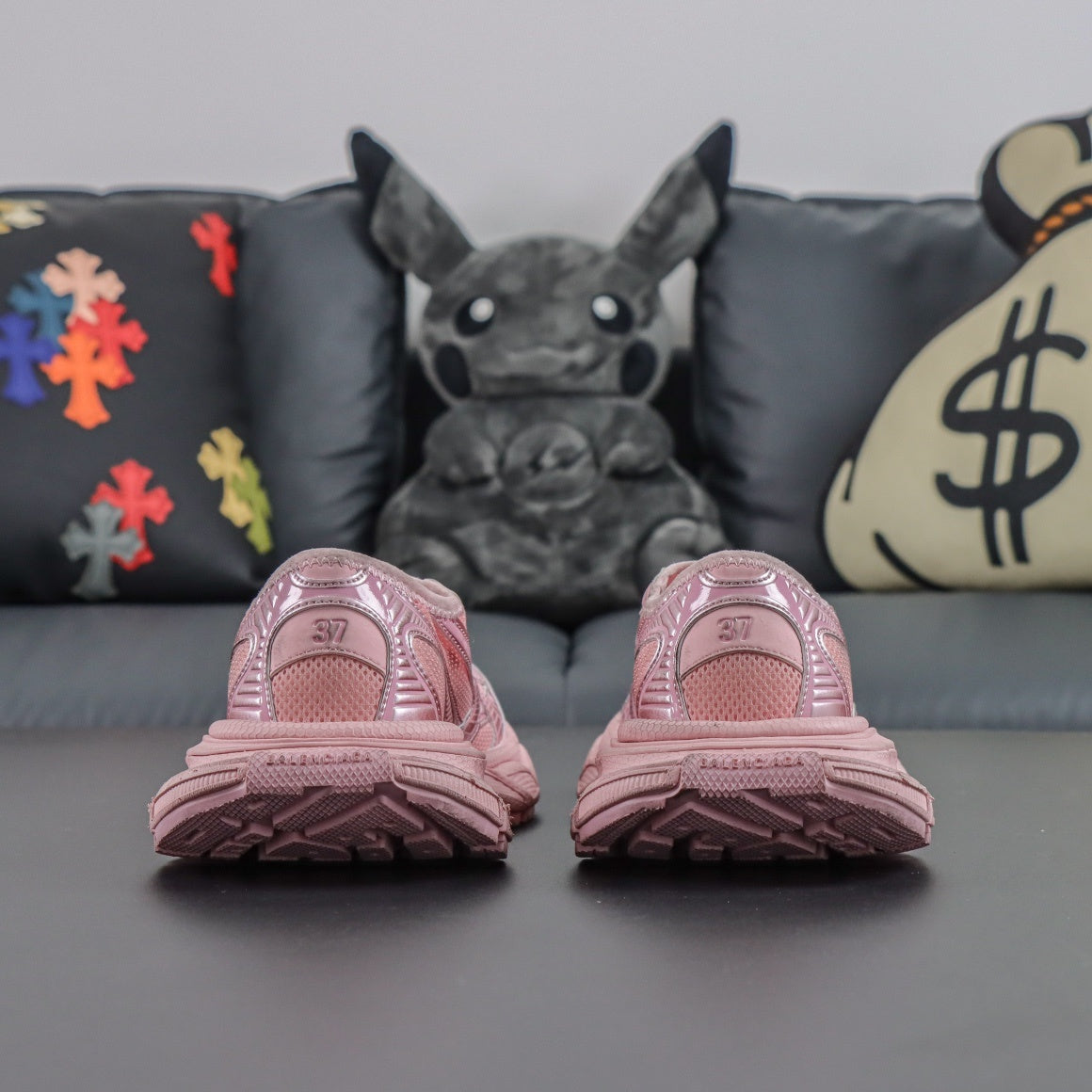 Sneakers 3XL 'Rose Pâle'