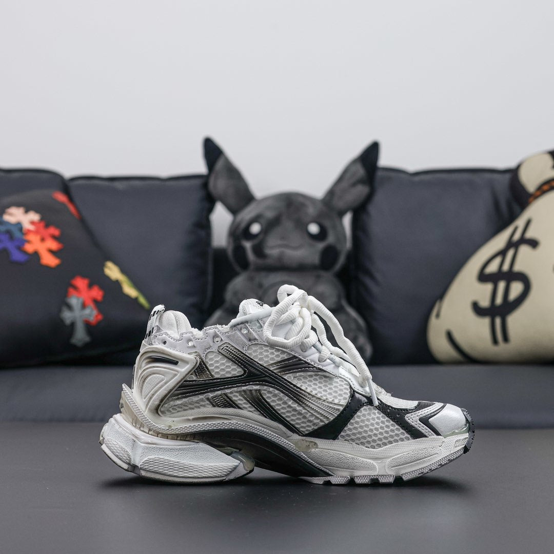 Sneakers Runner 'Blanc Noir'