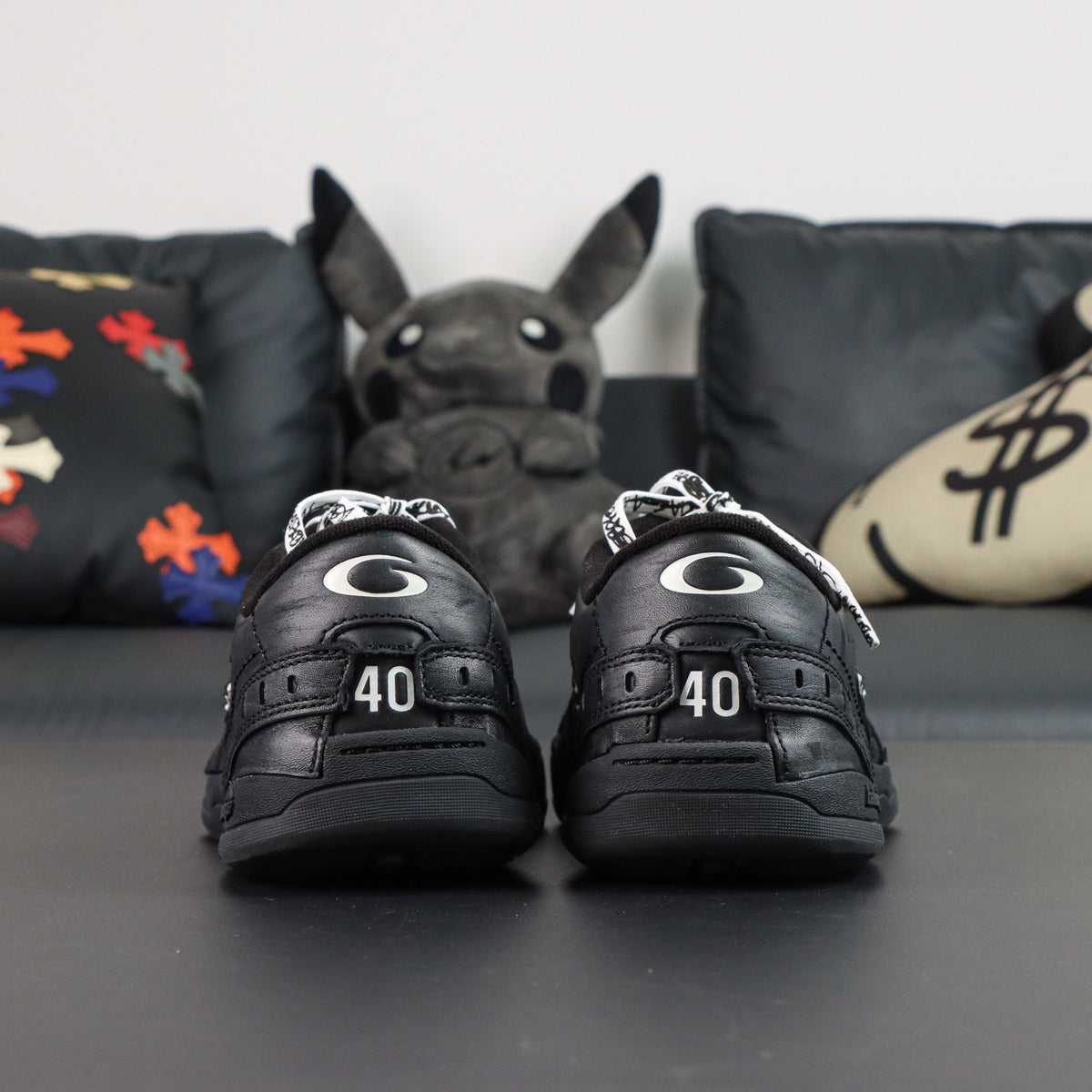 Sneakers Hamptons Worn-Out 'Noir'