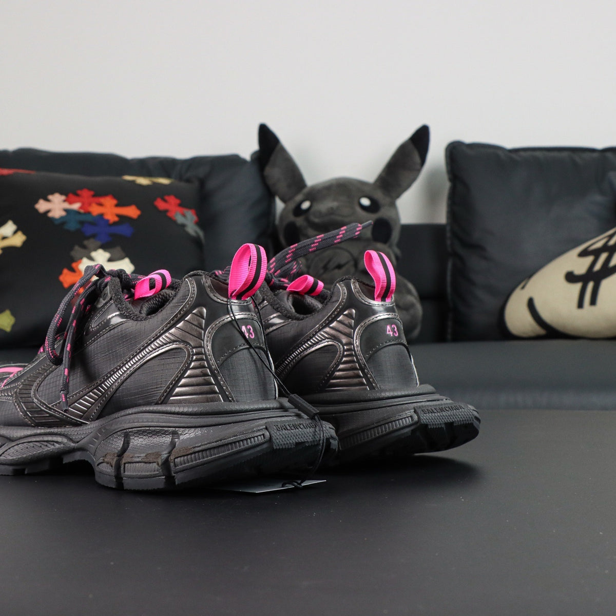 Sneakers 3XL 'Noir Fuchsia'