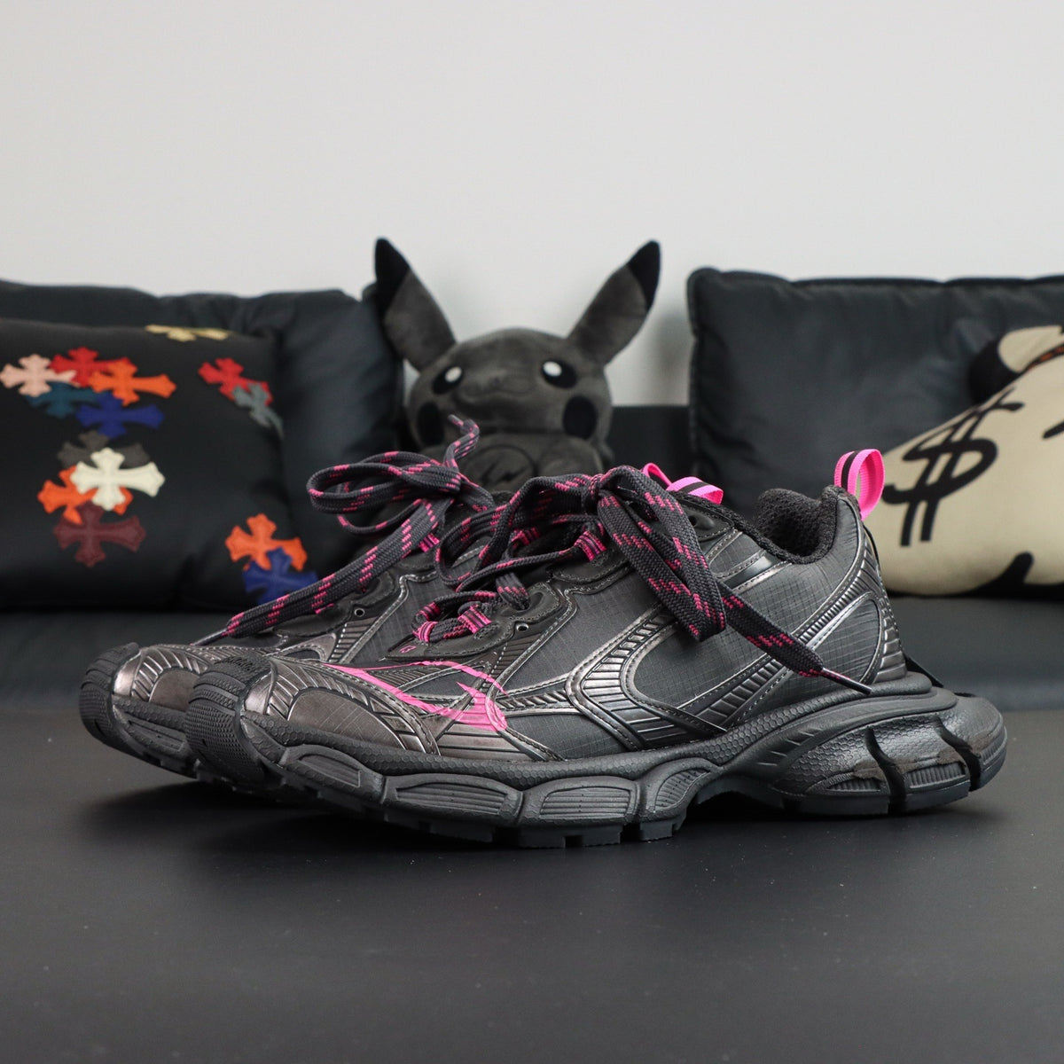 Sneakers 3XL 'Noir Fuchsia'