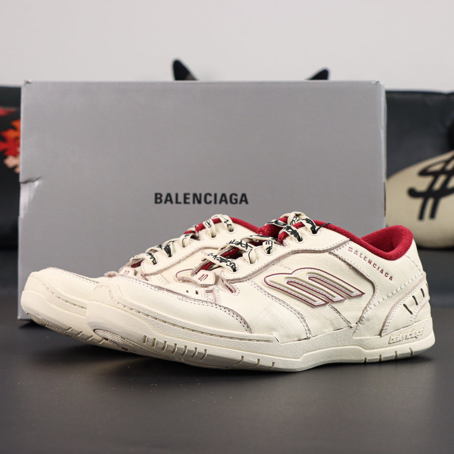 Sneakers Hamptons Worn-Out 'Blanc Bordeaux'