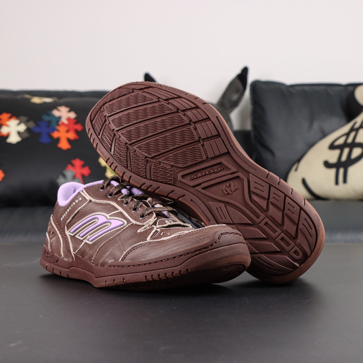 Sneakers Hamptons Worn-Out 'Marron Rose'