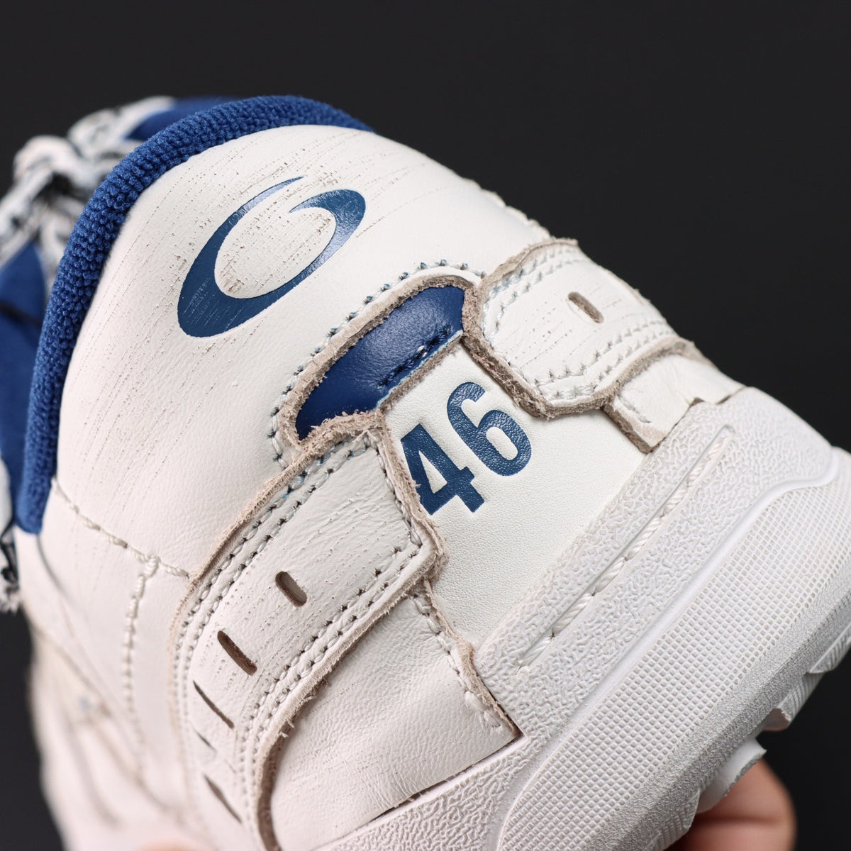 Sneakers Hamptons Worn-Out 'Blanc Bleu Marine'