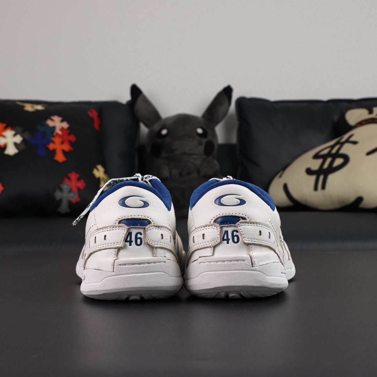 Sneakers Hamptons Worn-Out 'Blanc Bleu Marine'