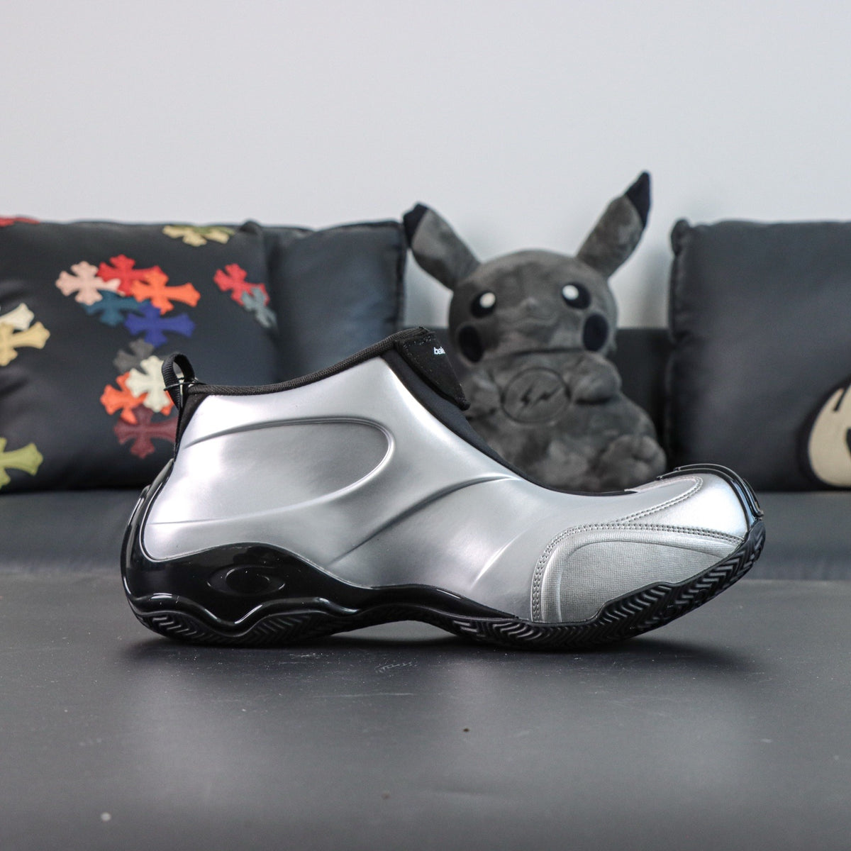 Sneakers Basketball 'Argent'