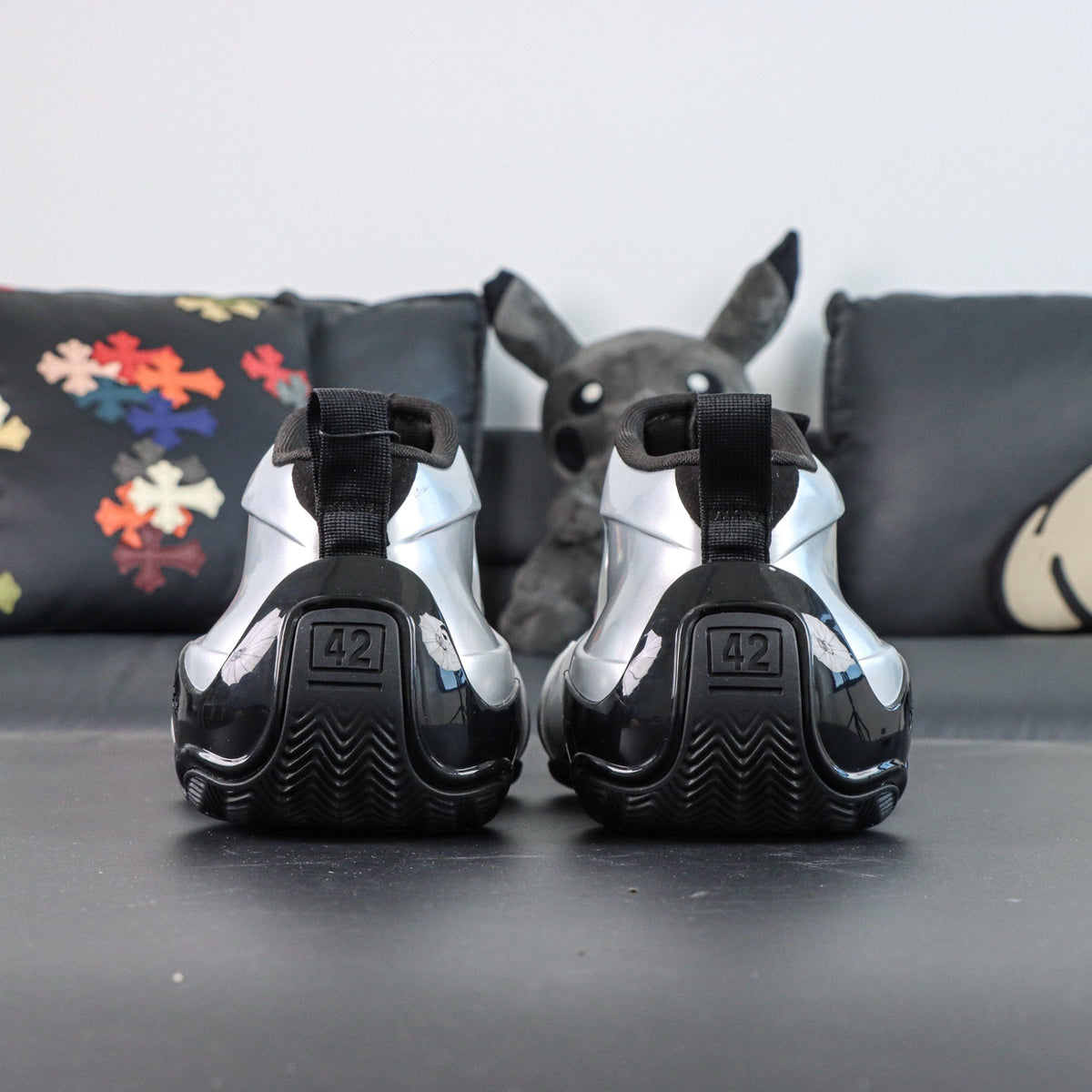 Sneakers Basketball 'Argent'
