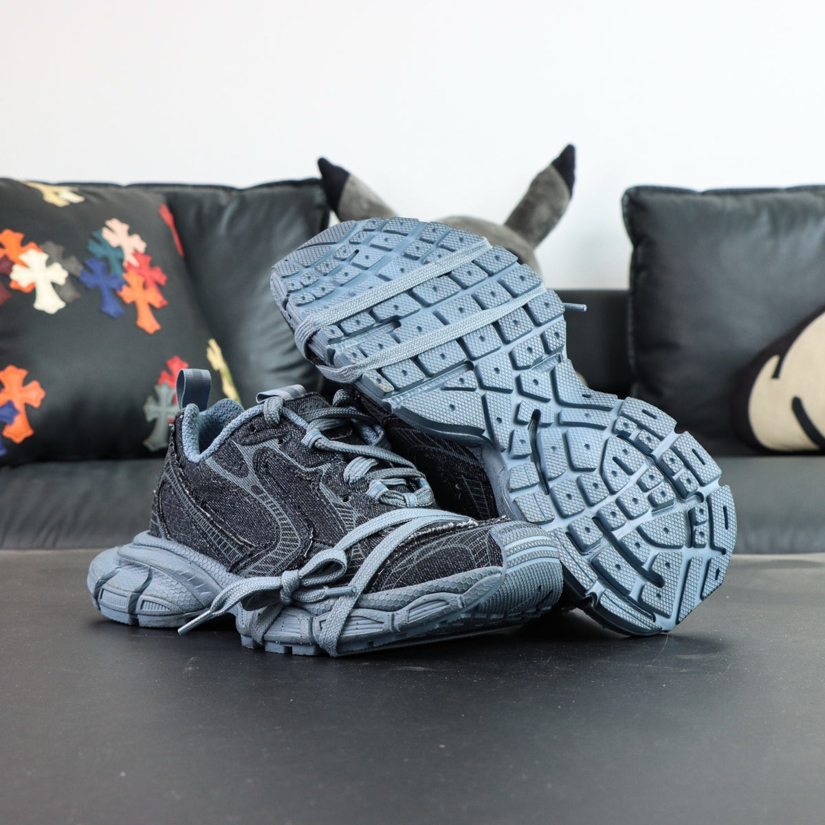 Sneakers 3XL 'Bleu Gris Foncé'