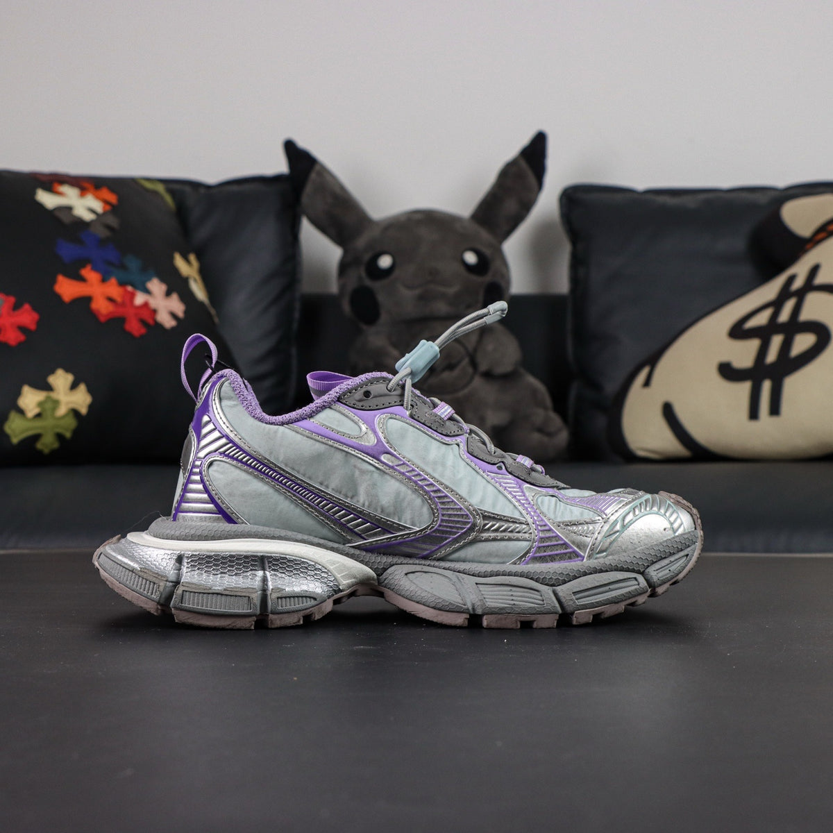 Sneakers 3XL 'Argent Lilas'