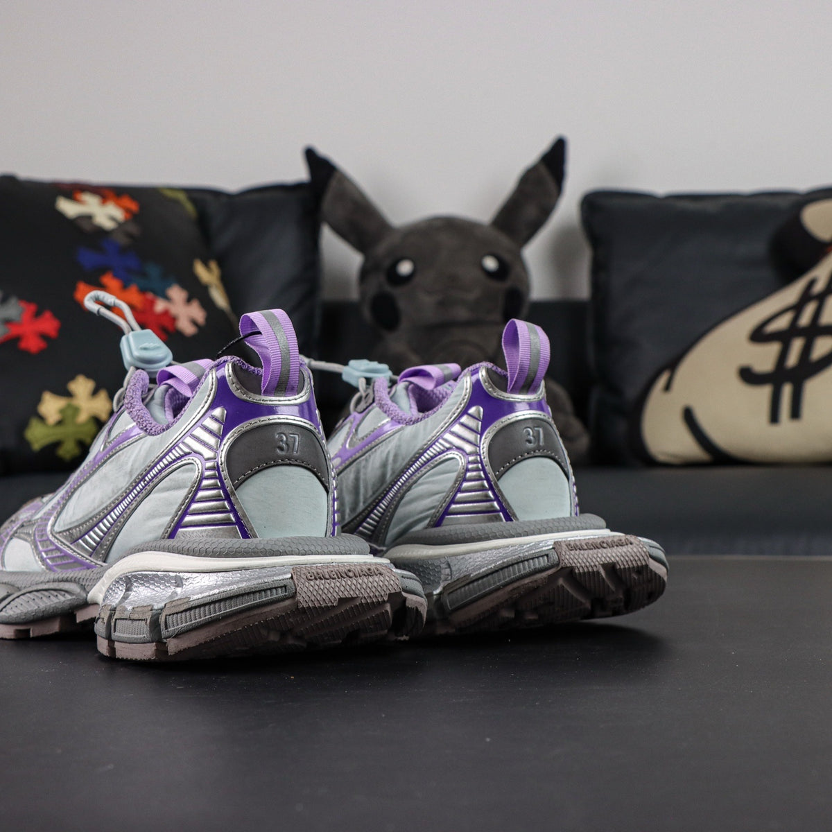 Sneakers 3XL 'Argent Lilas'