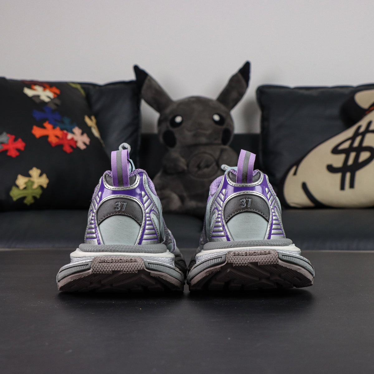 Sneakers 3XL 'Argent Lilas'