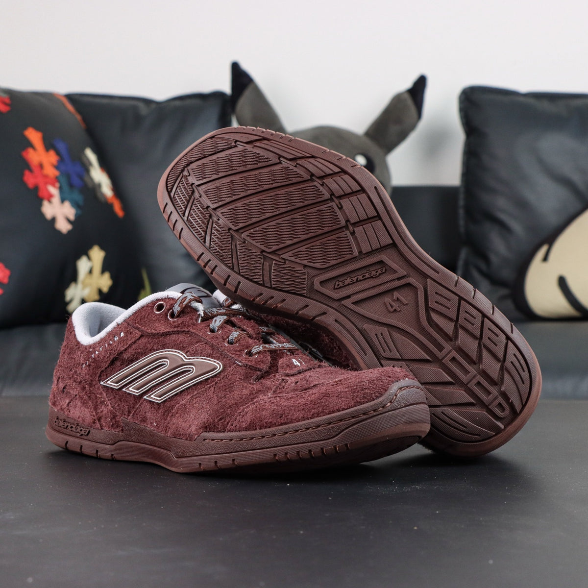 Sneakers Hamptons Worn-Out 'Bordeaux'