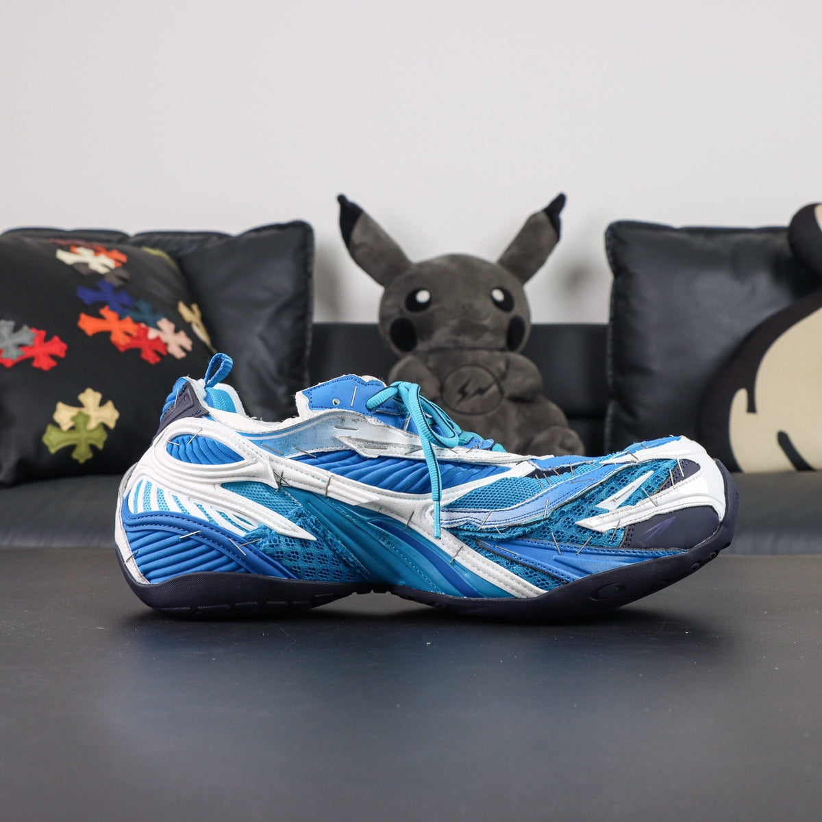Sneakers Soleless 23 'Bleu Blanc'