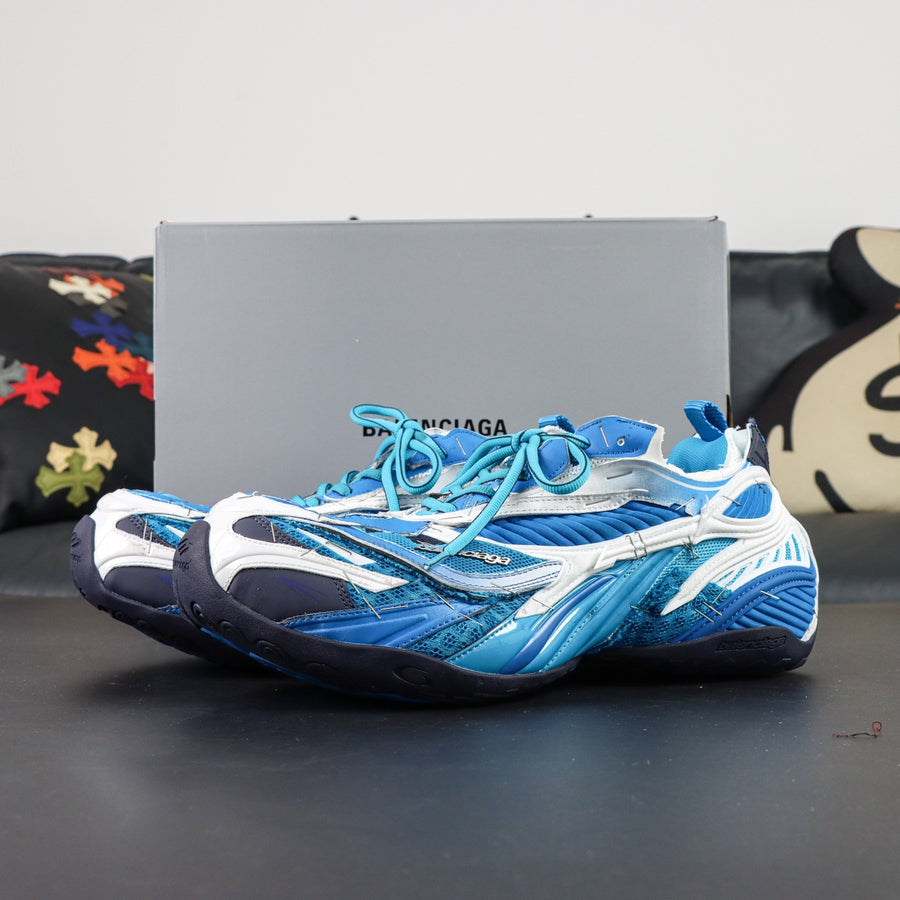 Sneakers Soleless 23 'Bleu Blanc'