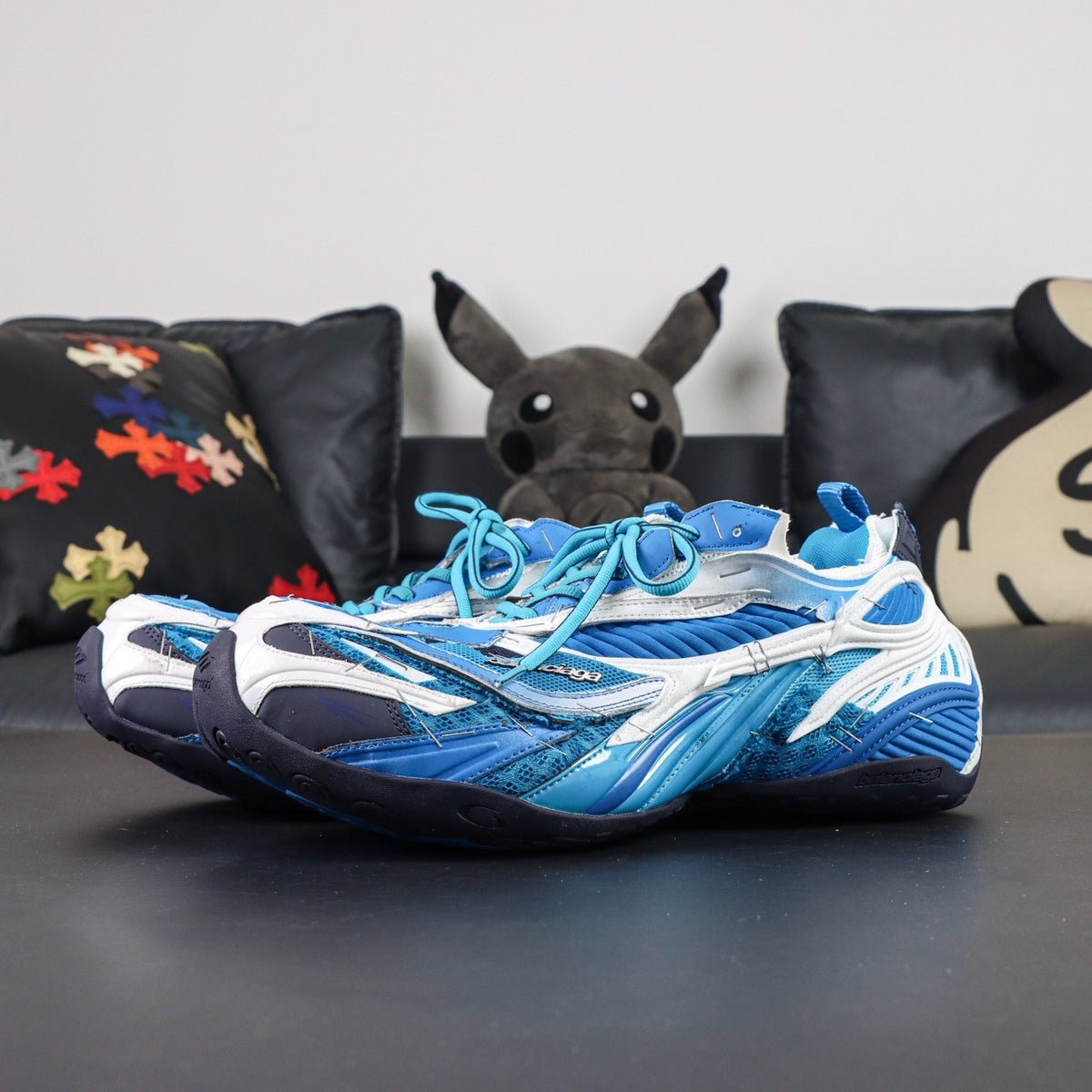 Sneakers Soleless 23 'Bleu Blanc'