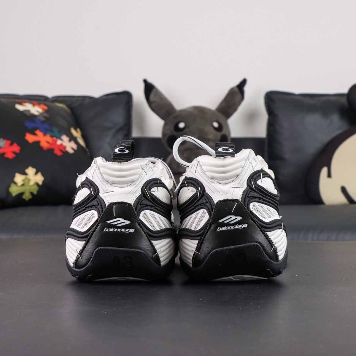 Sneakers Soleless 23 'Blanc Noir'