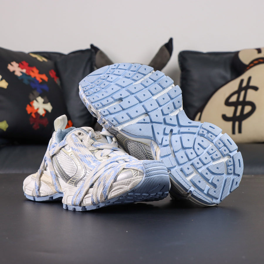 Sneakers 3XL 'Blanc Bleu Ciel'