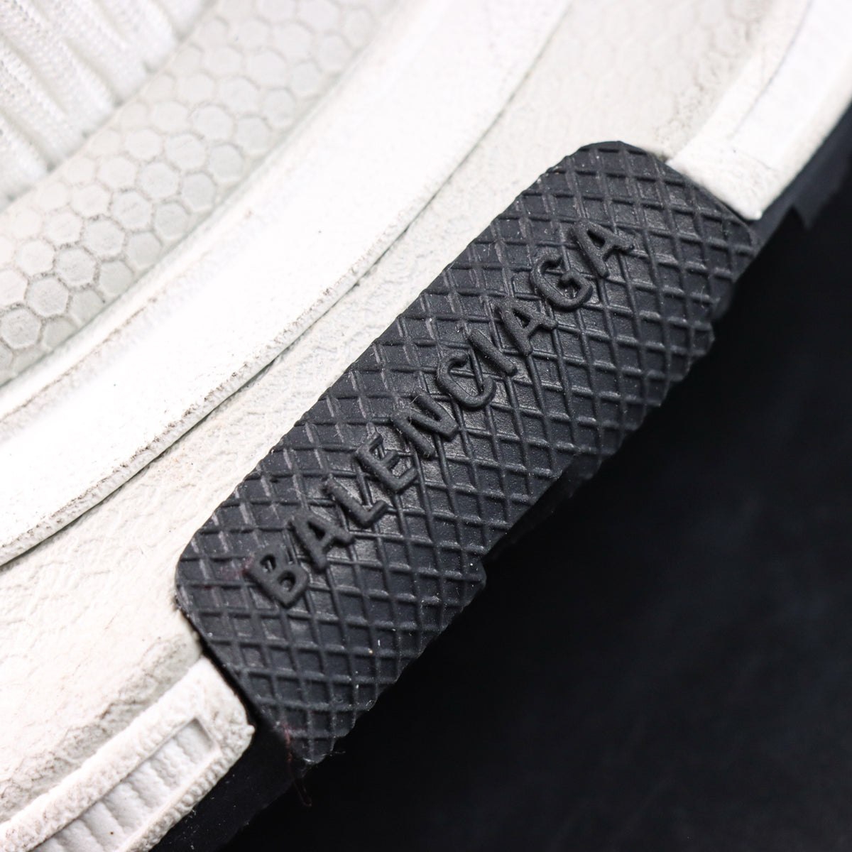Sneakers 3XL 'Blanc Noir Jaune Fluo'
