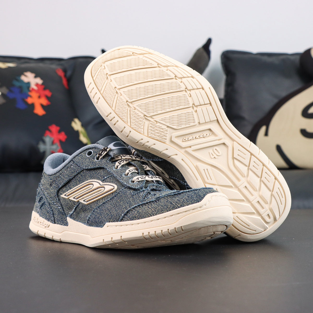 Sneakers Hamptons Worn-Out 'Denim Beige'