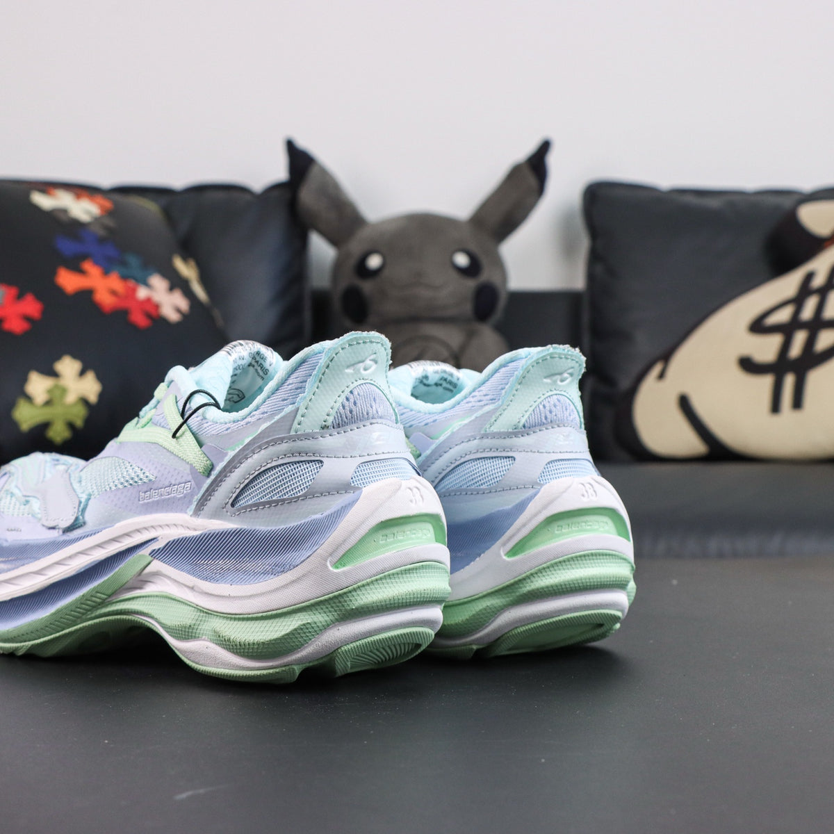 Sneakers Jet 26 'Bleu Ciel Vert d'Eau'
