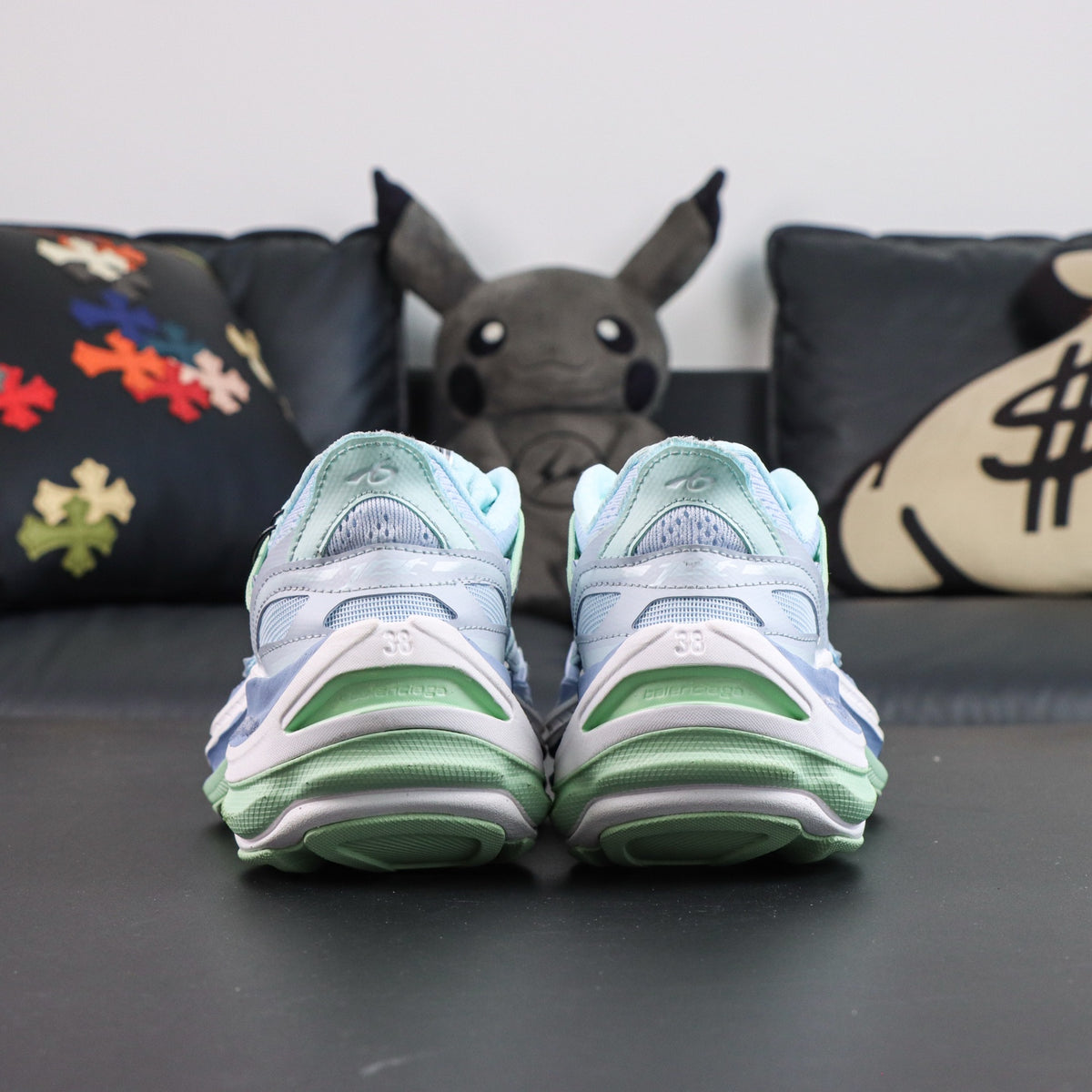 Sneakers Jet 26 'Bleu Ciel Vert d'Eau'