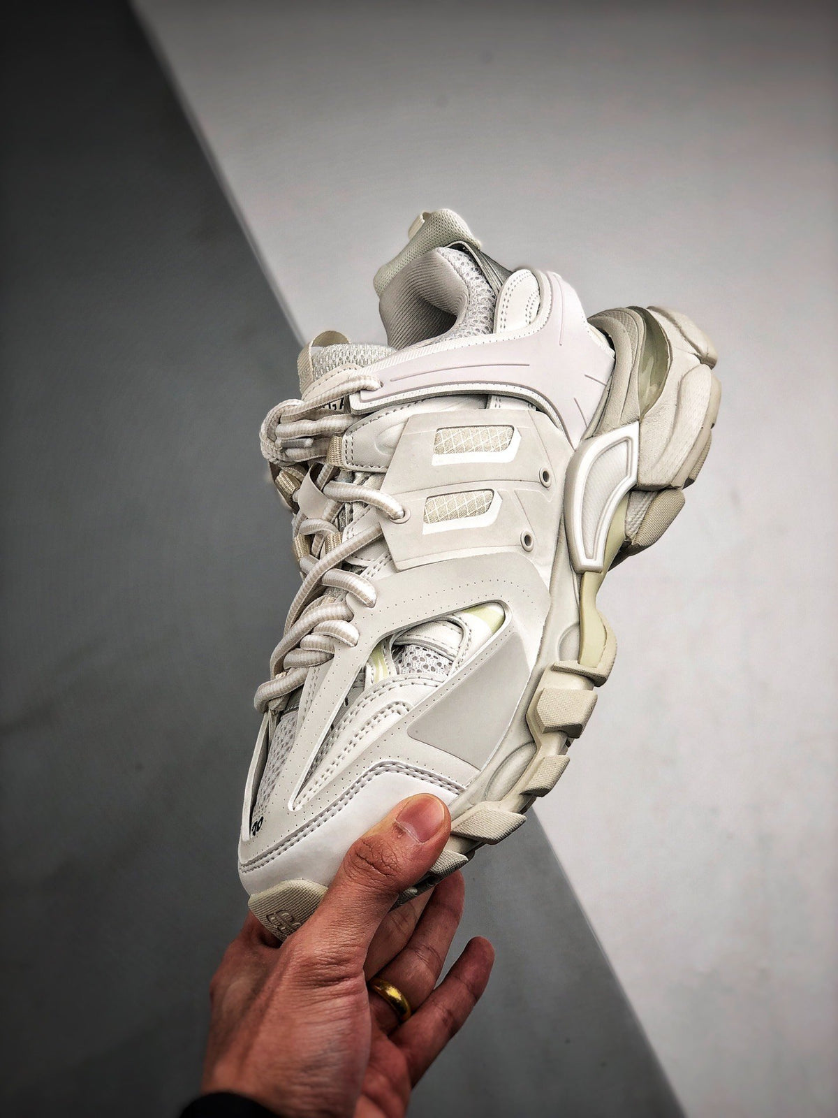 Sneakers Track 1.0 'Blanc'
