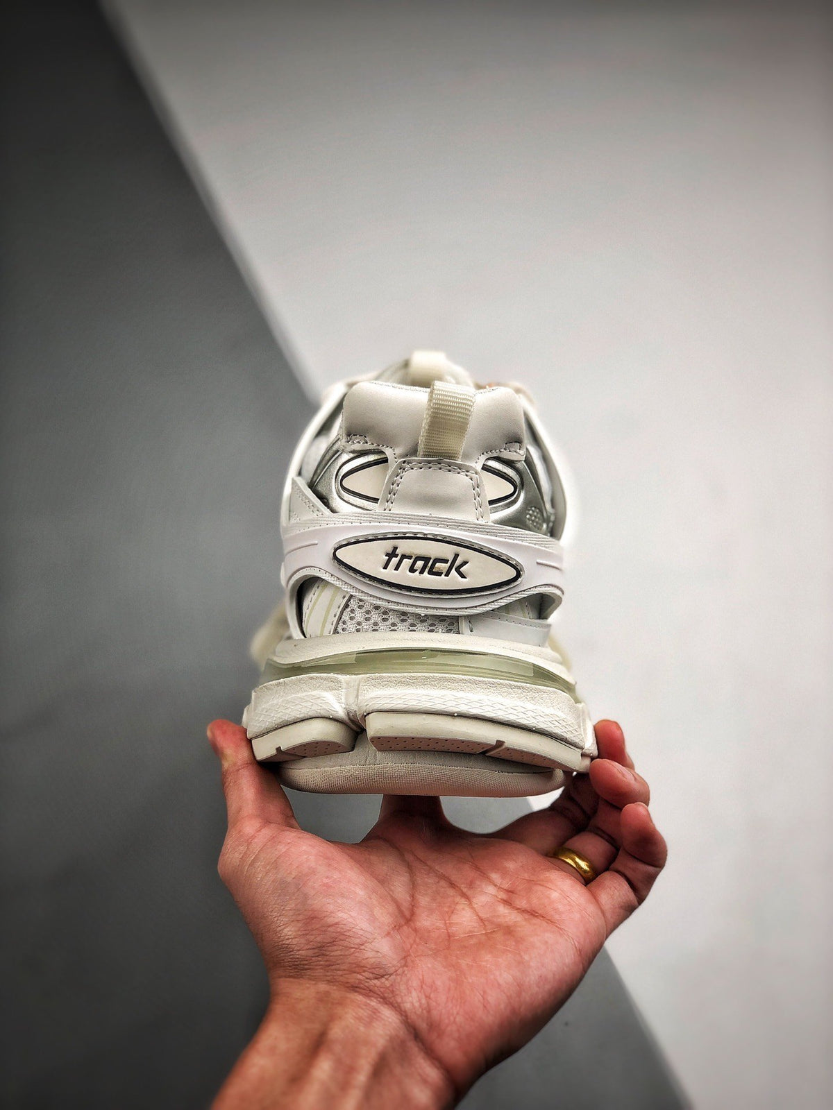 Sneakers Track 1.0 'Blanc'
