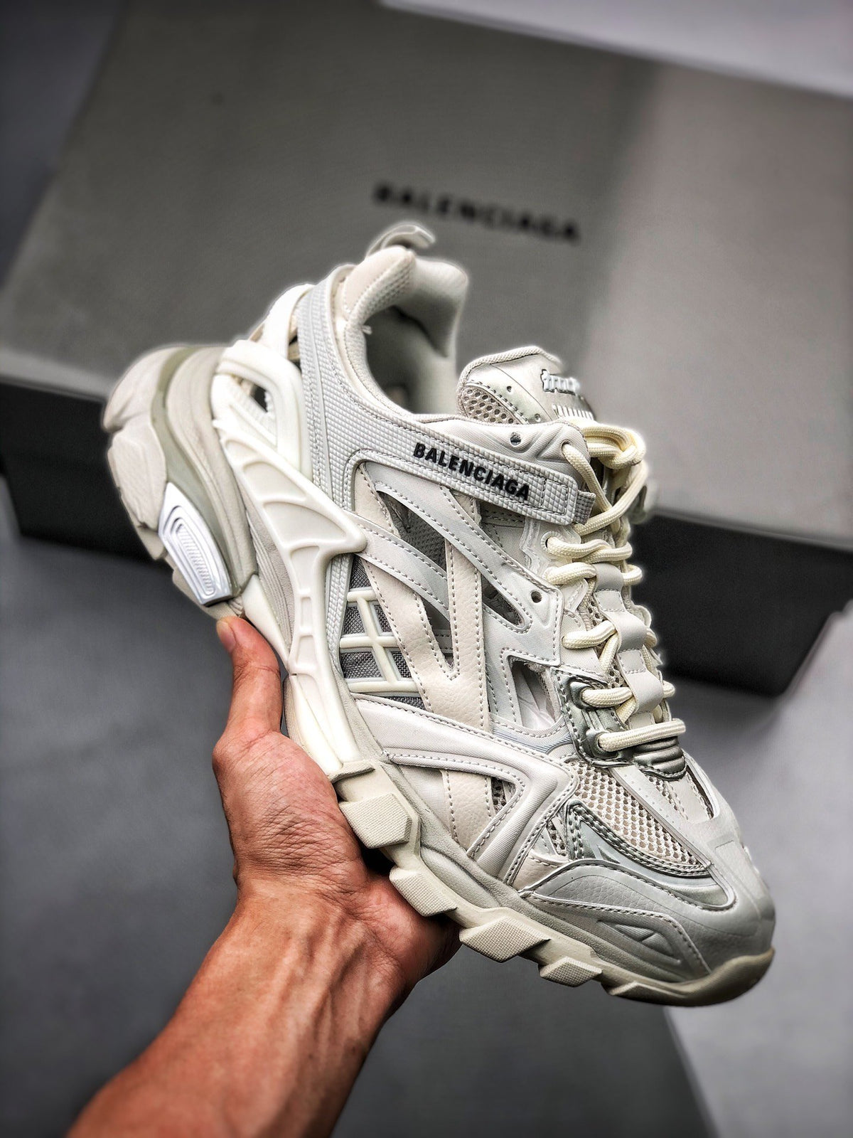 Sneakers Track 2.0 'Blanc'