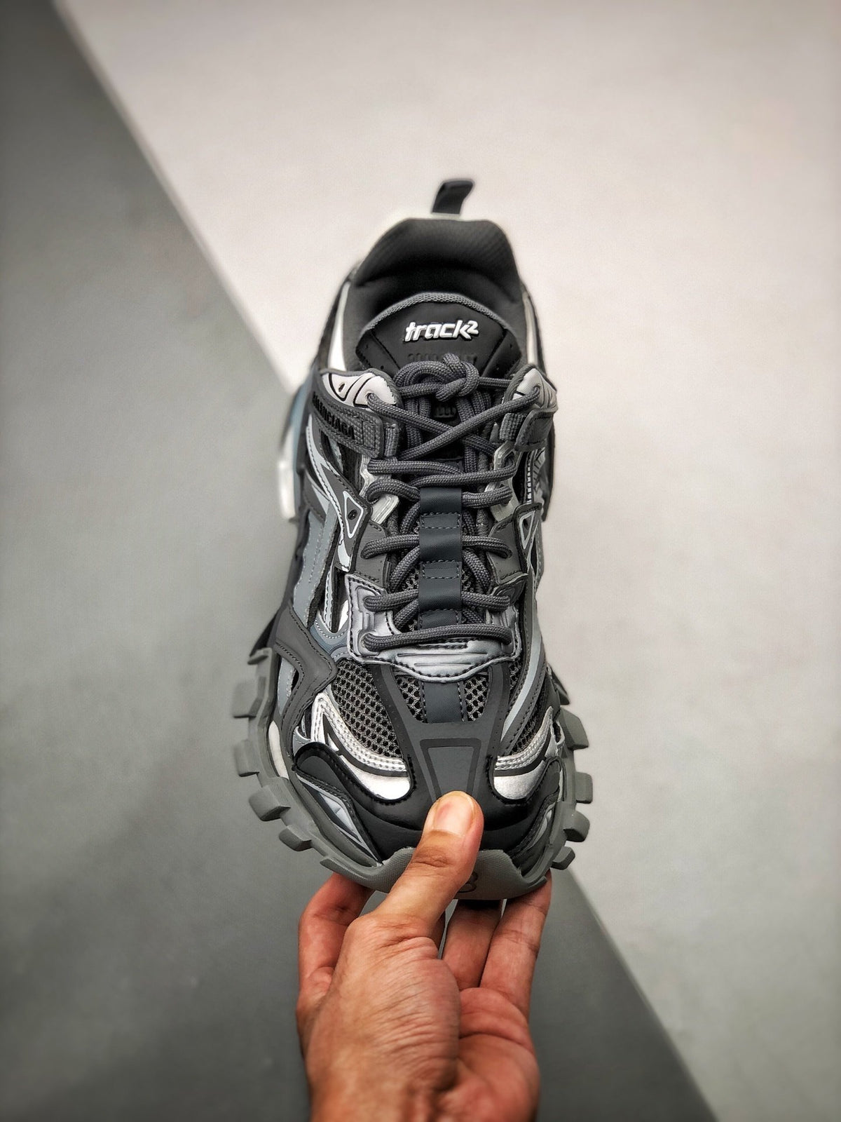 Sneakers Track 2.0 'Gris Anthracite'