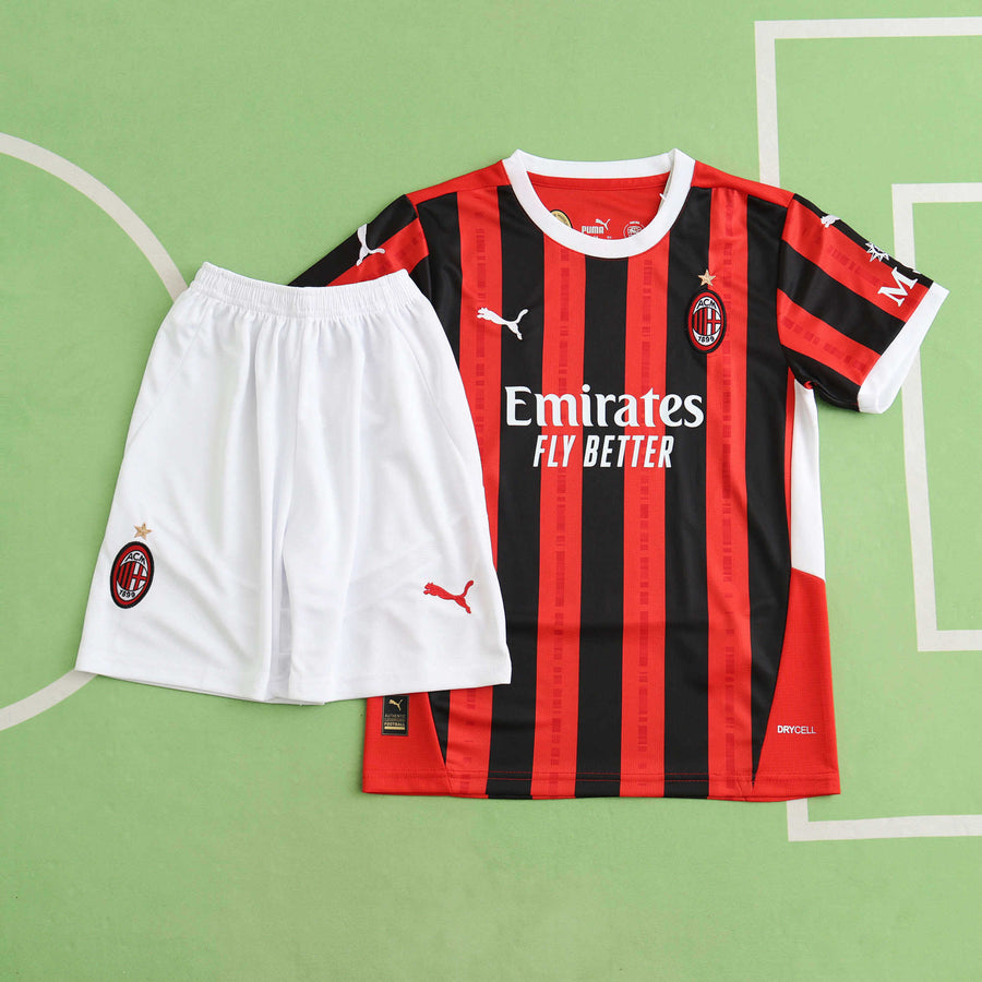 Ensemble Enfant AC Milan 2024/25 Domicile — vue 2