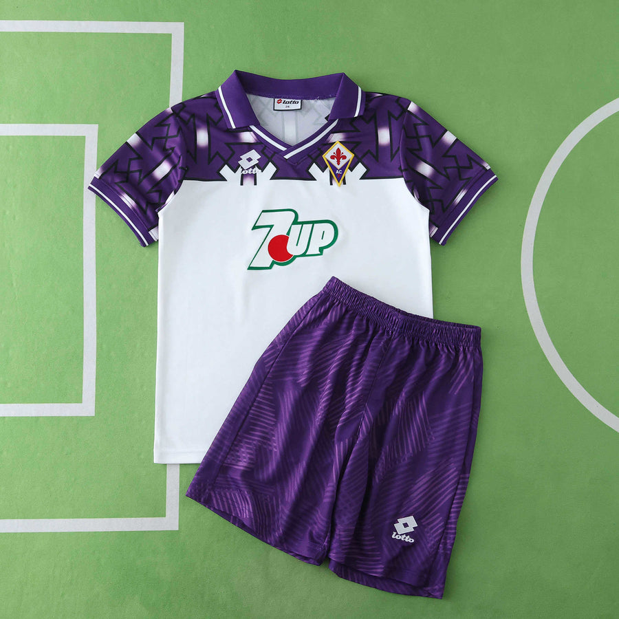 Ensemble Enfant Fiorentina 1992/93 Extérieur Rétro — vue 10