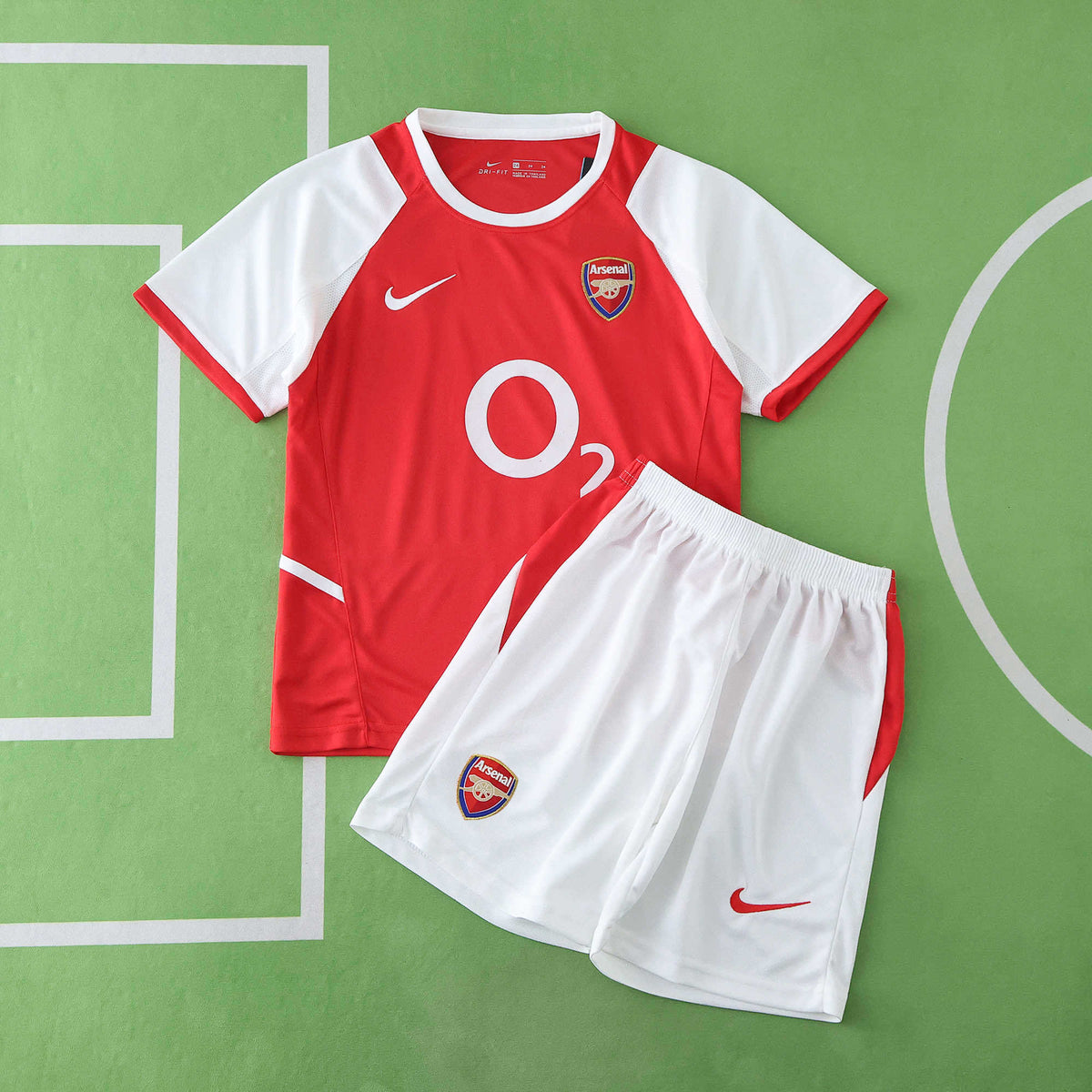 Ensemble Enfant Arsenal 2002/03 Domicile Rétro — vue 10