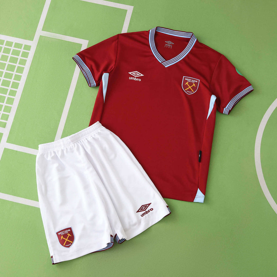 Ensemble Enfant West Ham United 2025/26 Domicile — vue 9