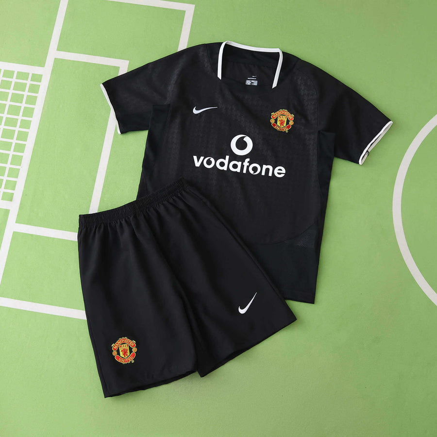 Ensemble Enfant Manchester United 2003/04 Extérieur Rétro