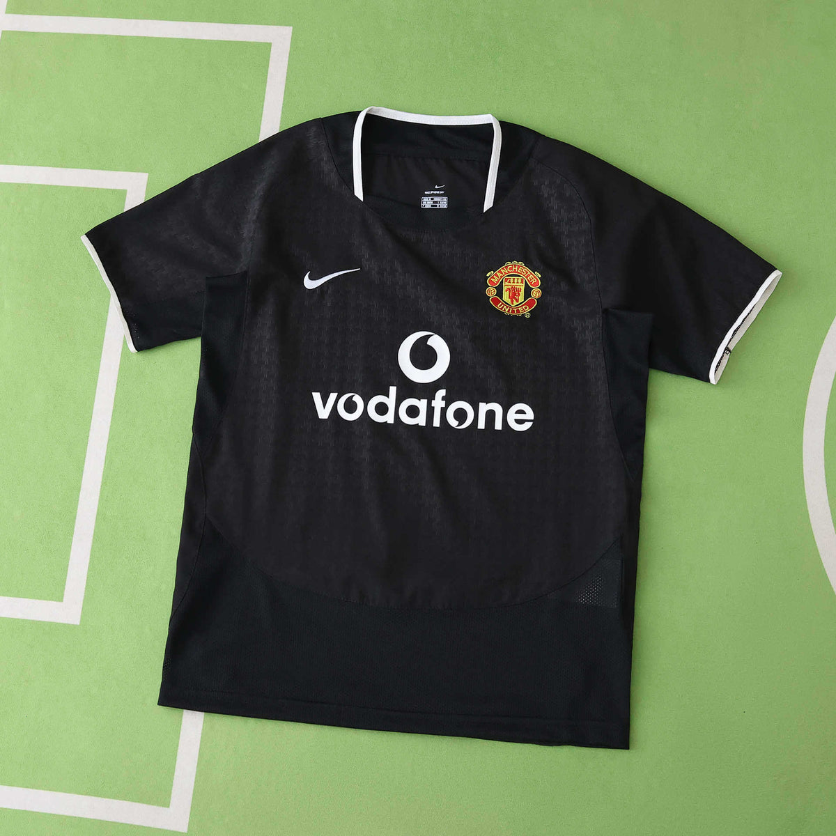 Ensemble Enfant Manchester United 2003/04 Extérieur Rétro — vue 3
