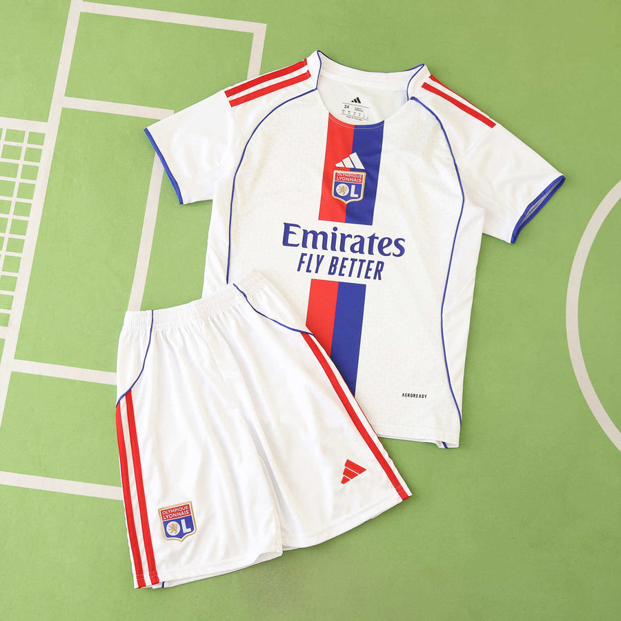 Ensemble Enfant Olympique Lyonnais 2025/26 Domicile — vue 7