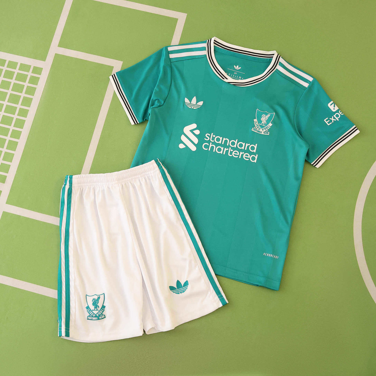 Ensemble Enfant Liverpool 2025/26 Third — vue 2