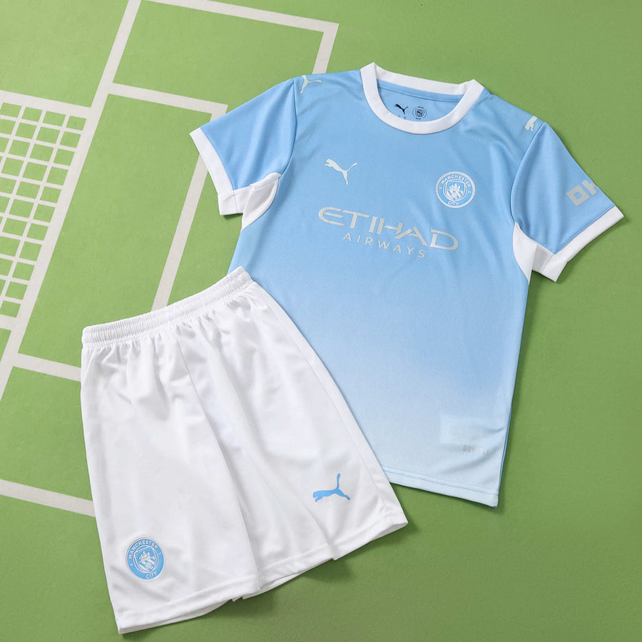 Ensemble Enfant Manchester City 2026/27 Domicile — vue 2