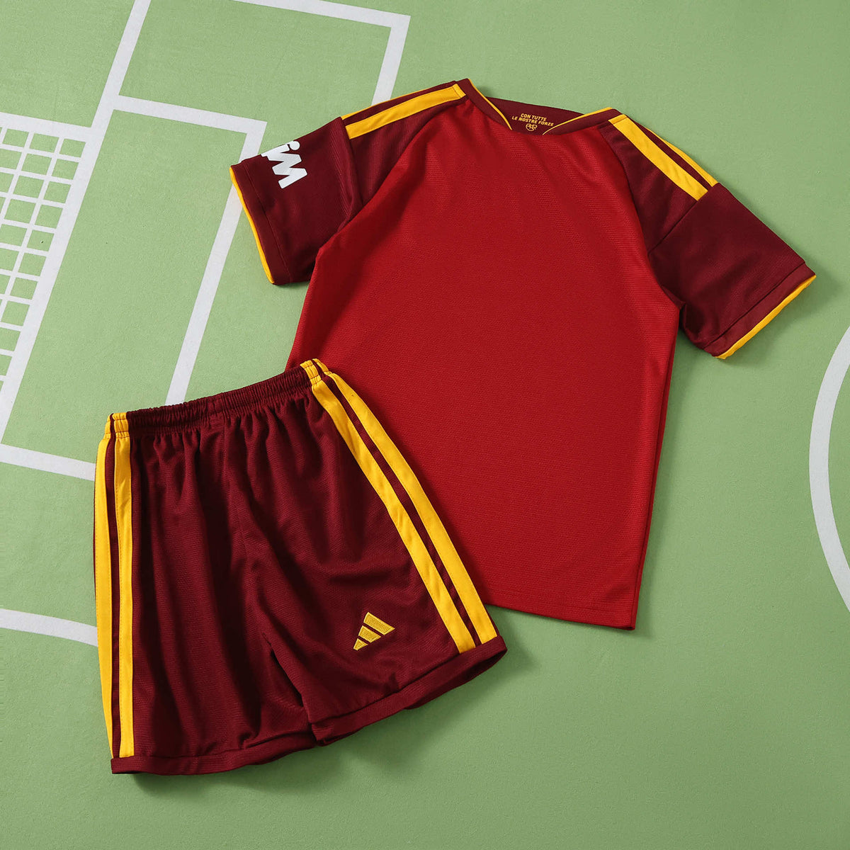 Ensemble Enfant AS Roma 2026/27 Domicile — vue 3