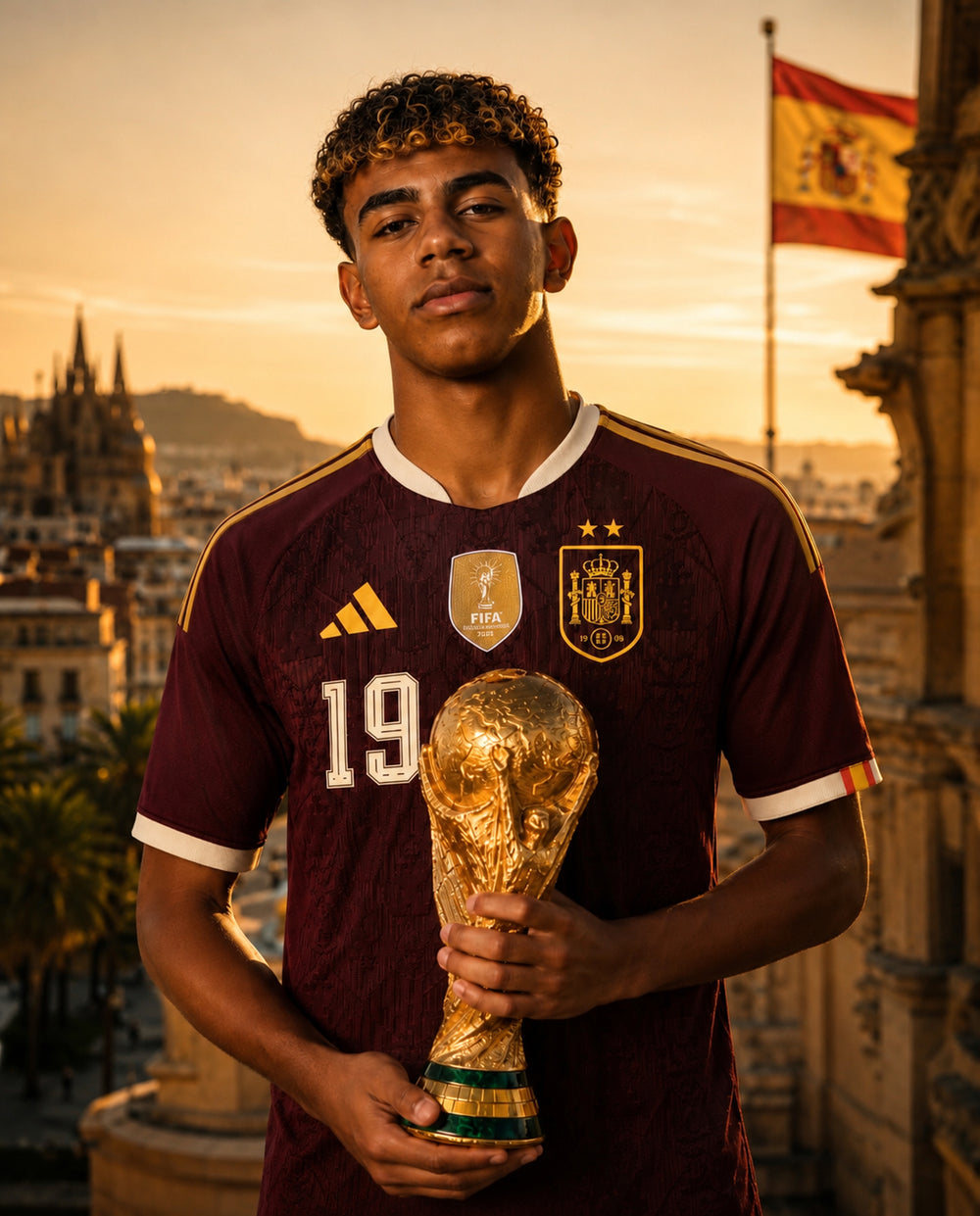 Maillot Espagne Édition Héritage 2026 – Collection Premium