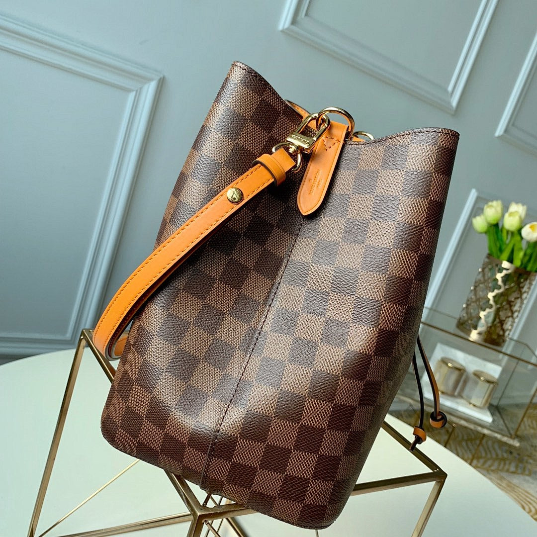 Sac à main Seau – Réf. N40213 · Jaune