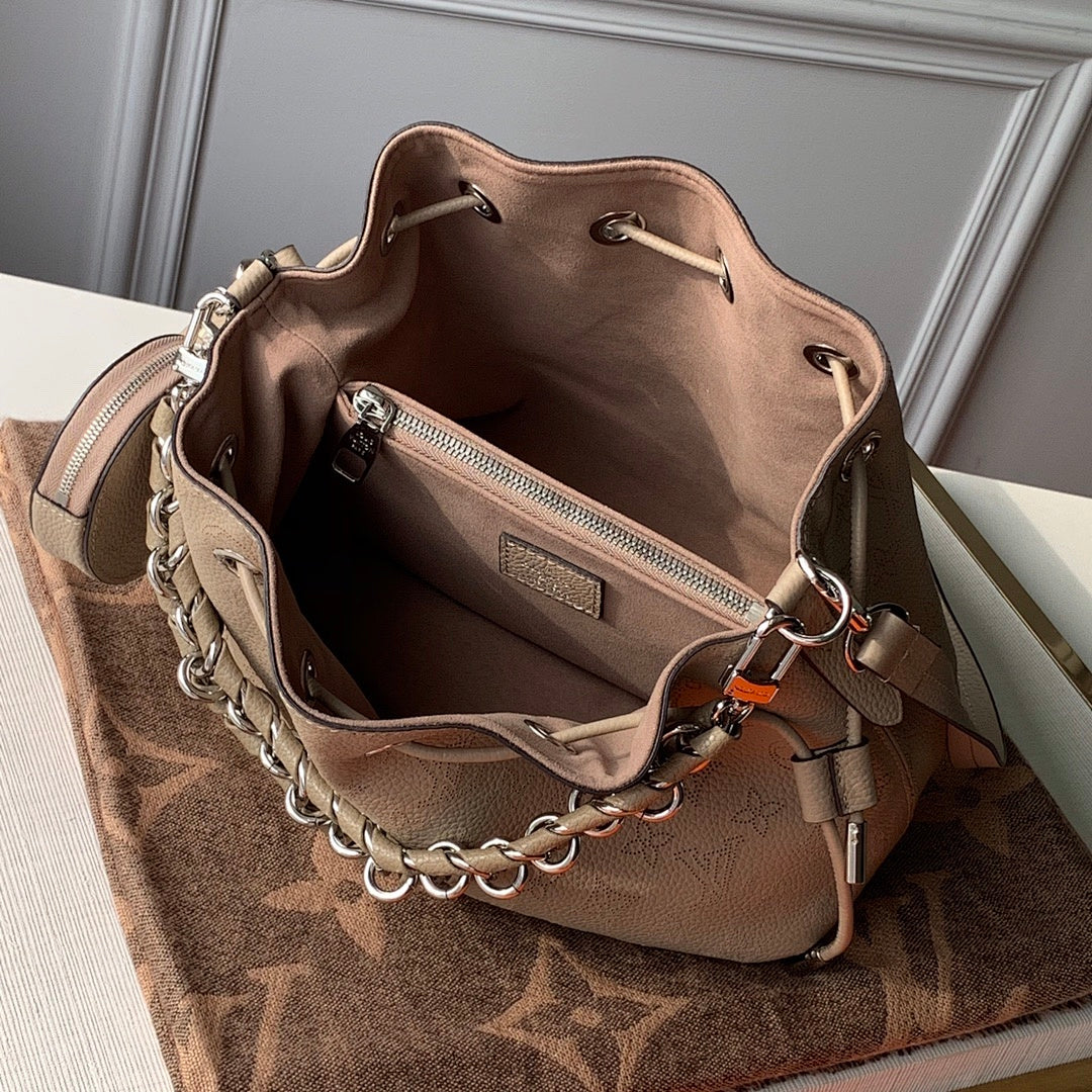Sac à main Seau – Réf. M55798 · Abricot