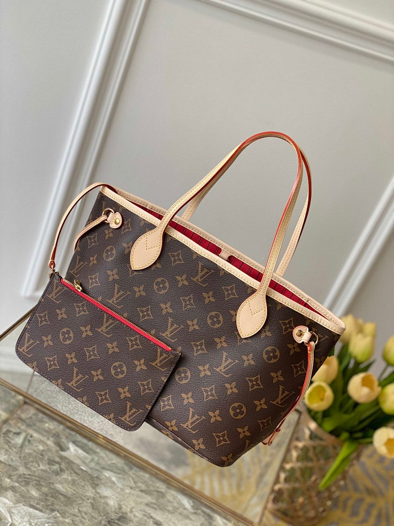 Sac à main Neverfull – Réf. M41000 · Rouge