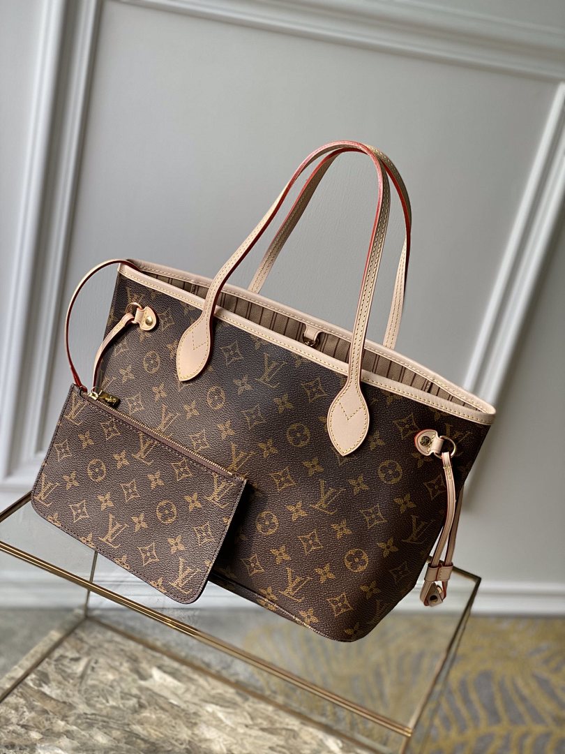 Sac à main Neverfull – Réf. M41000 · Abricot