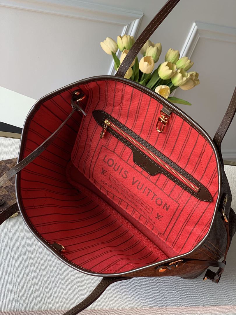 Sac à main Neverfull – Réf. N41359 · Rouge