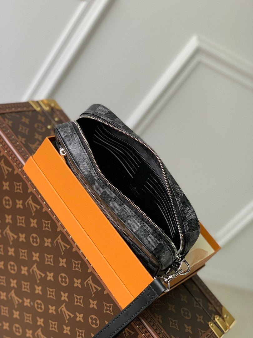 Pochette – Réf. M41664 · Damier Graphite