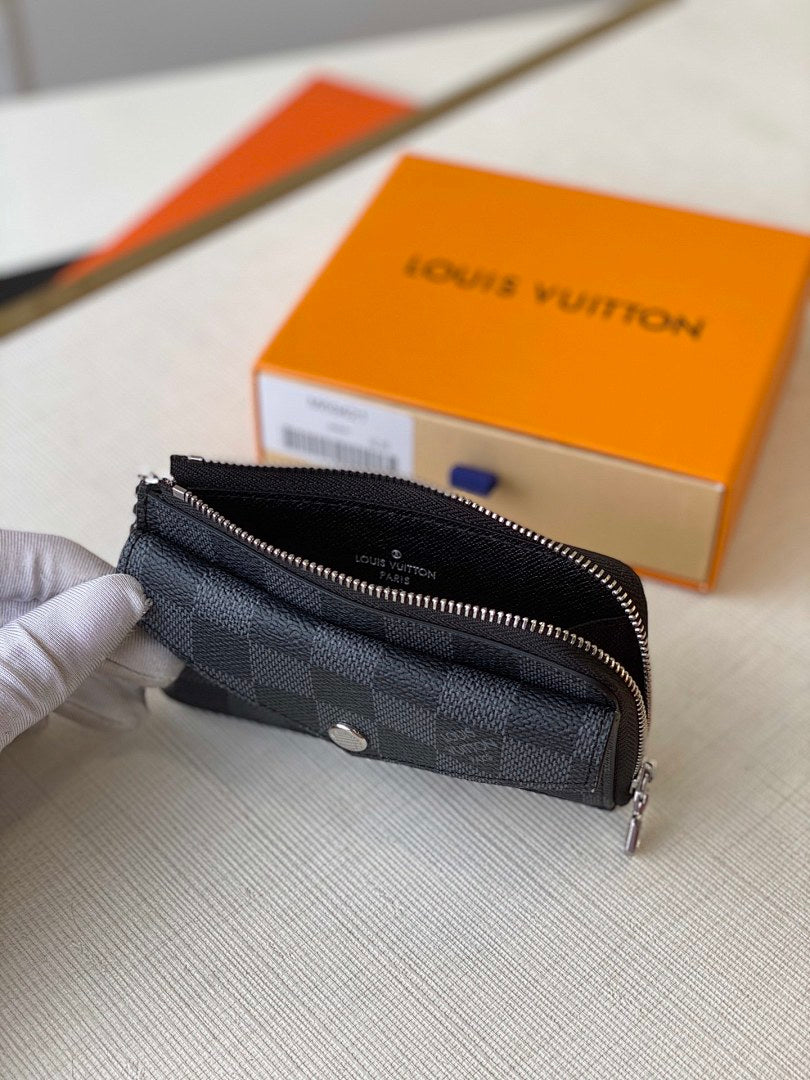Portefeuille – Réf. M69421 · Damier Graphite