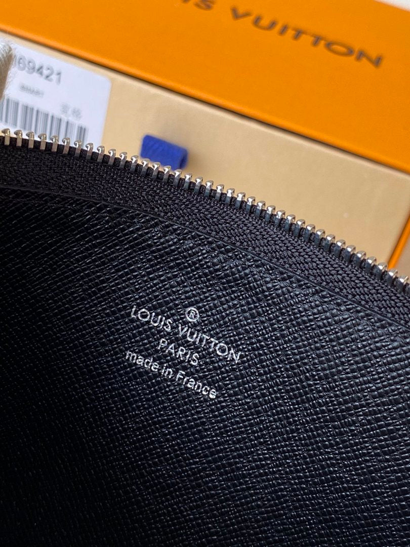 Portefeuille – Réf. M69421 · Damier Graphite